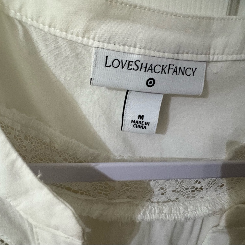 LoveShackFancy White Ruffled Tiered Maxi Sundress - Picture 2 of 3